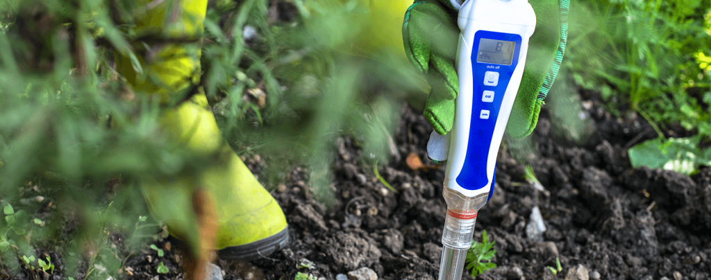 living color spring lawn care soil test pH